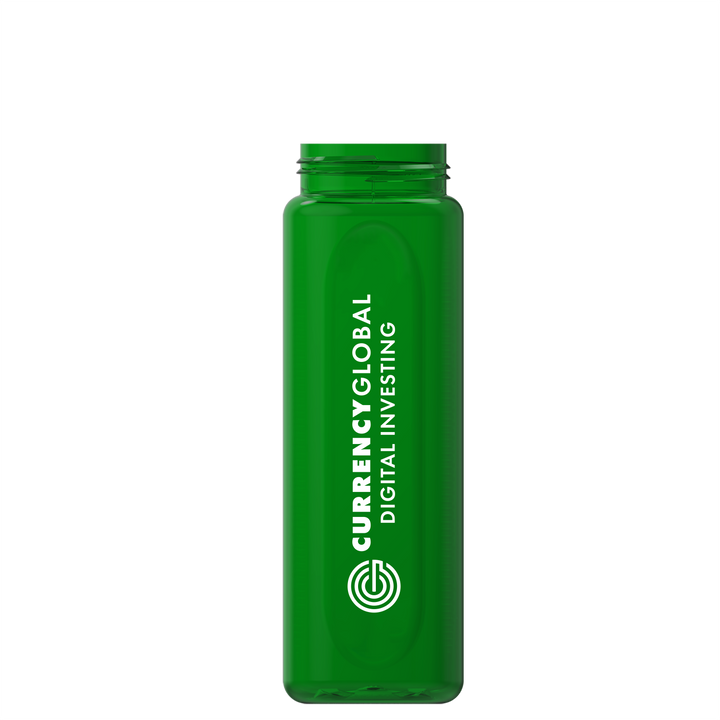 Boss Embossed RPET Bottle with Grip Lid - 26 oz.
