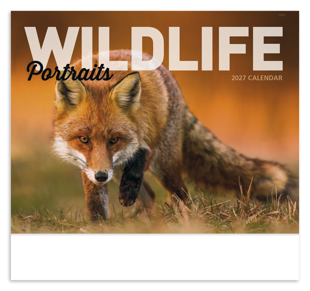Good Value™ Wildlife Portraits - Stapled Calendar