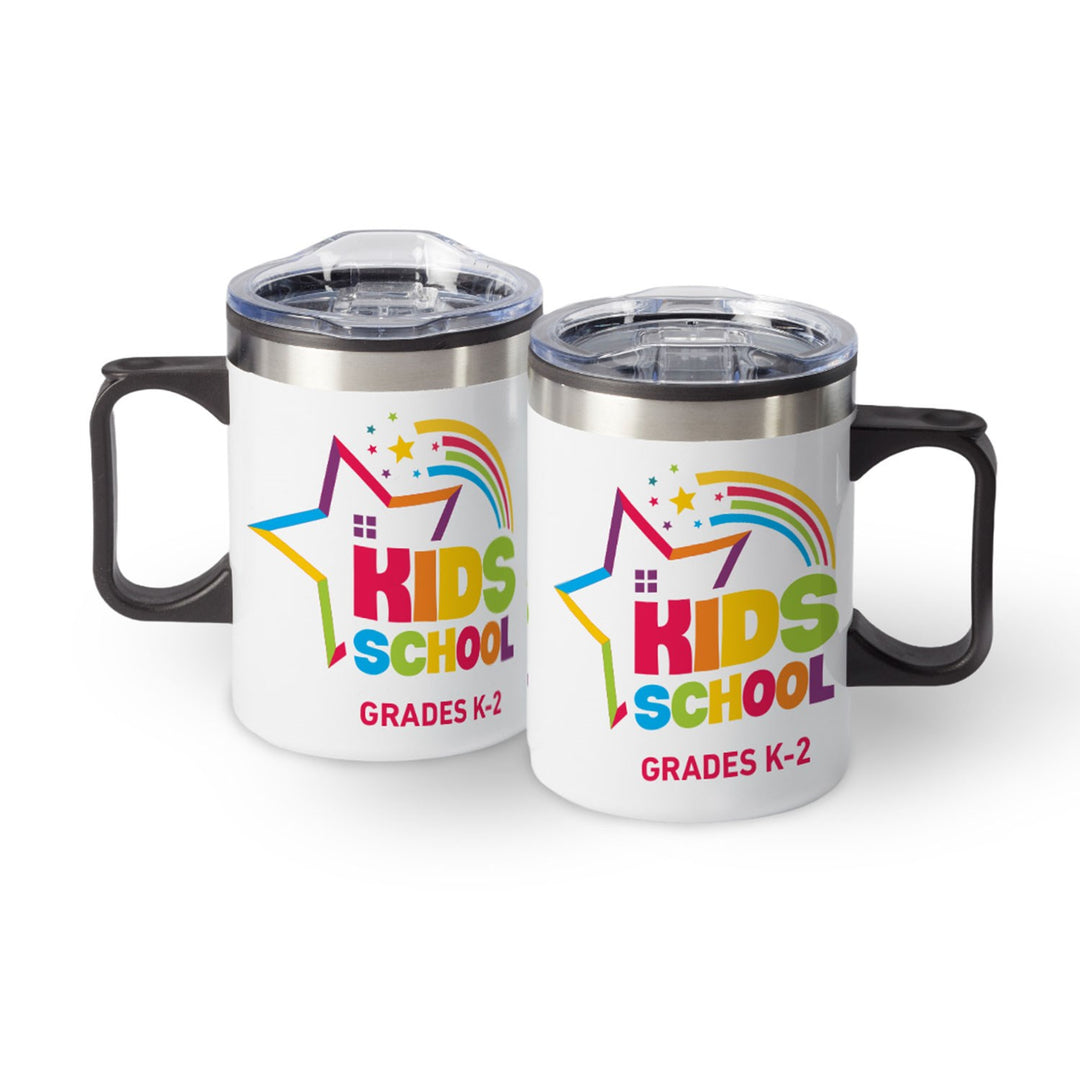 On The Go 14 oz Stainless Steel Travel Mug with Lid