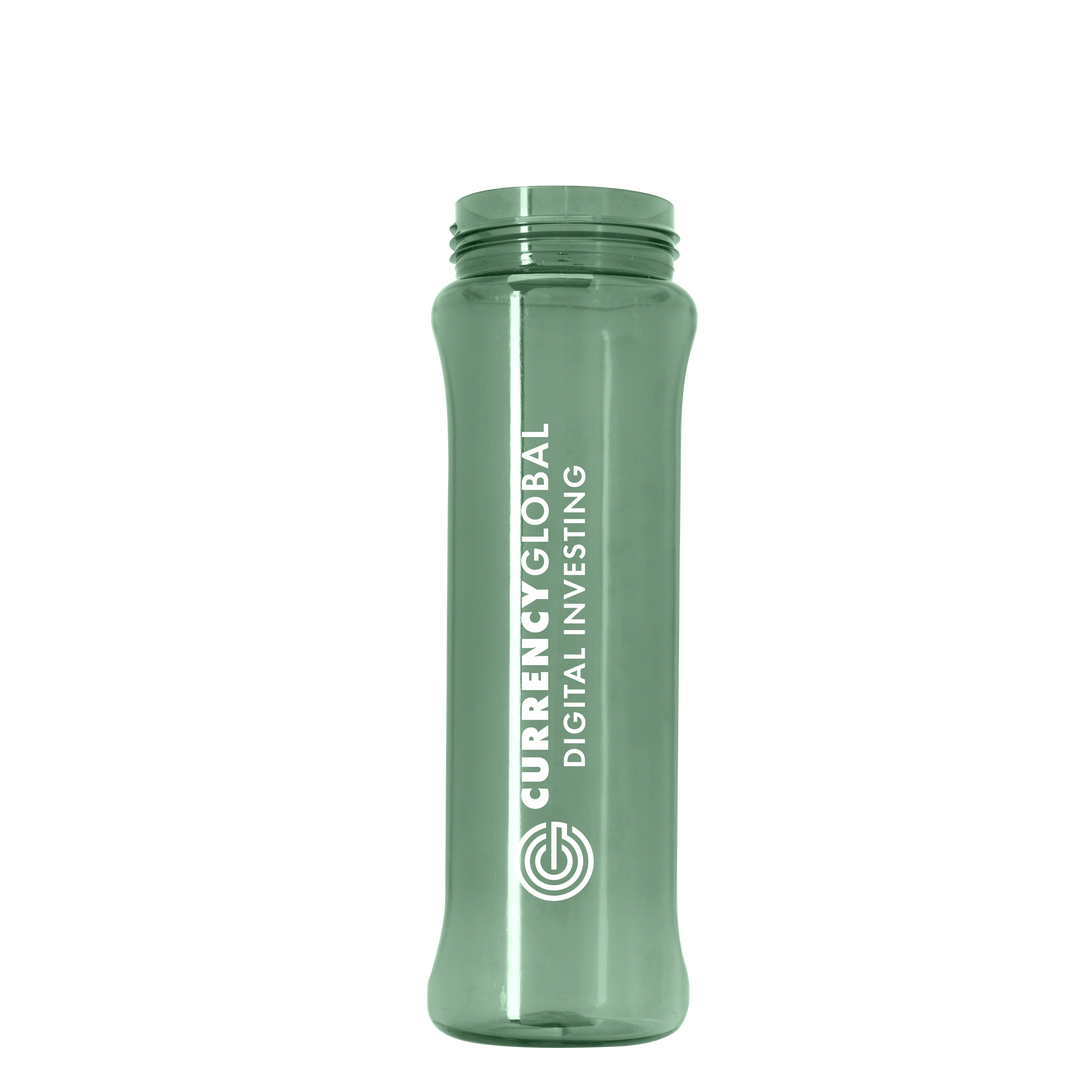 Boss Embossed RPET Bottle with Grip Lid - 26 oz.