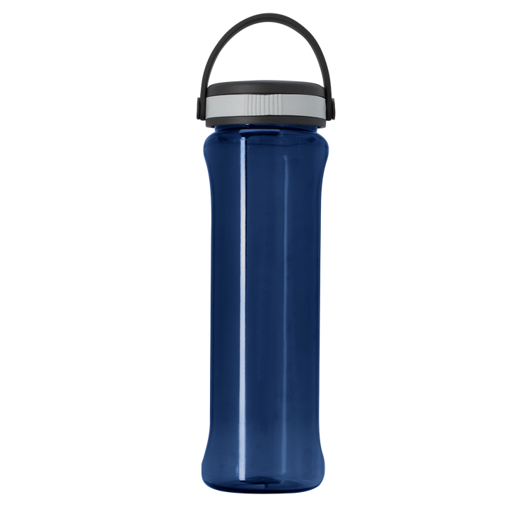 Boss Embossed RPET Bottle with Grip Lid - 26 oz.