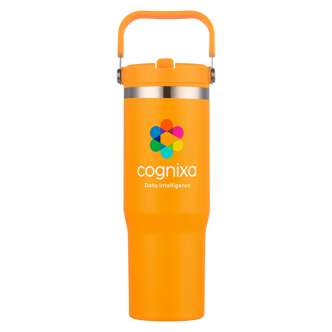 Oreno 30 oz Stainless Steel/Polypropylene Travel Tumbler