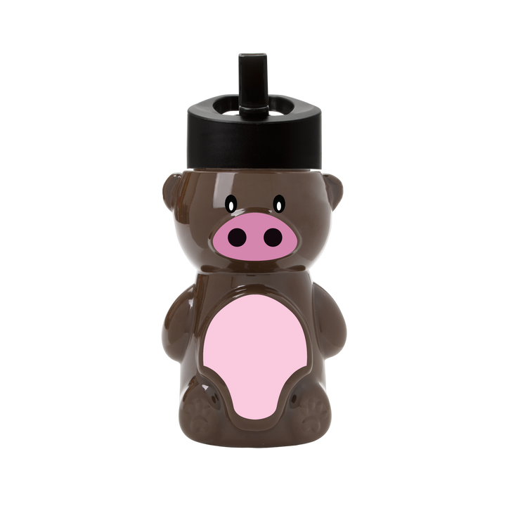 Cubbie RPET Bottle with Flip-Straw Lid - 20 oz.