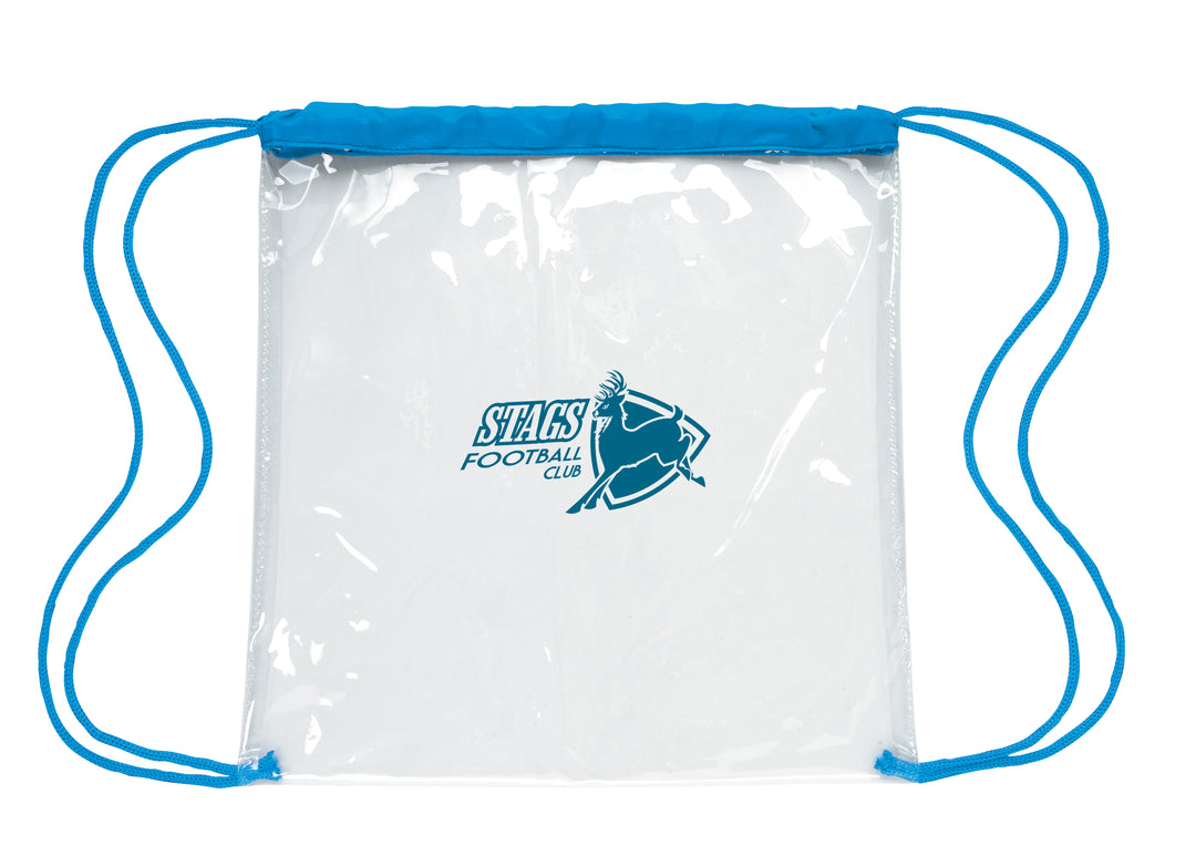 Good Value™ Clear Game Drawstring Backpack