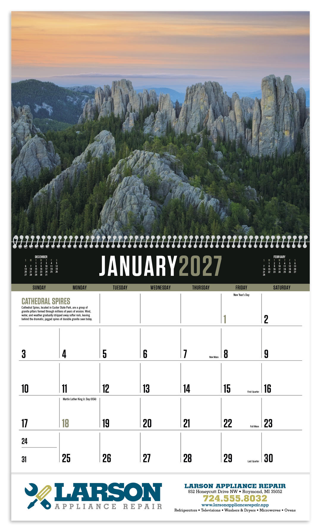 Triumph® Calendars Forces of Nature Calendar
