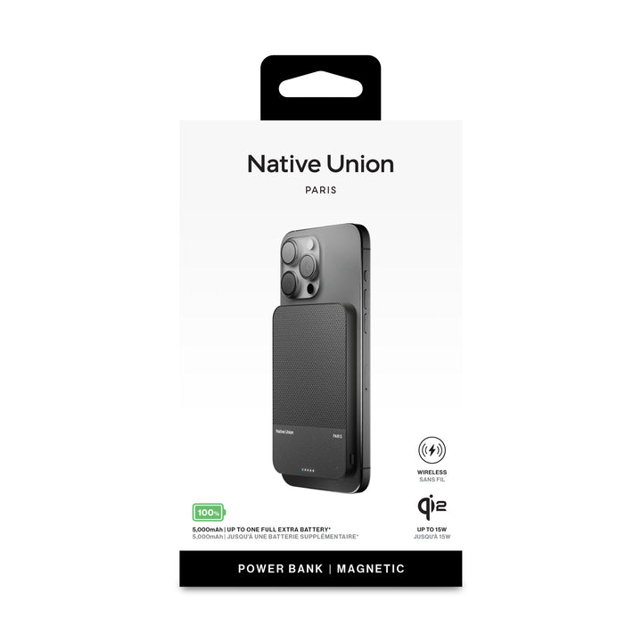 Native Union (RE)Classic Magnetic Power Bank 5000mAh