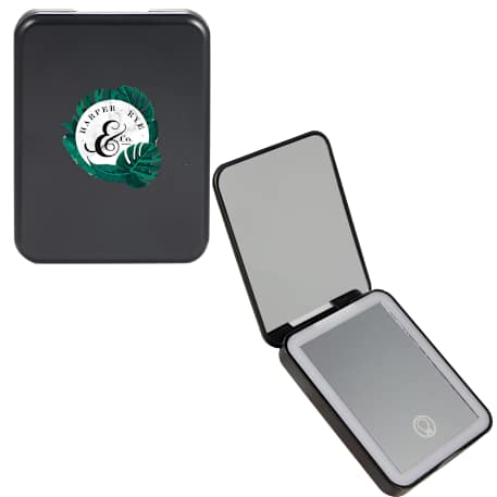 Rechargeable 100% RABS LED Compact Mirror