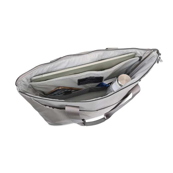 Travis & Wells® Lennox Recycled Nylon Laptop Tote