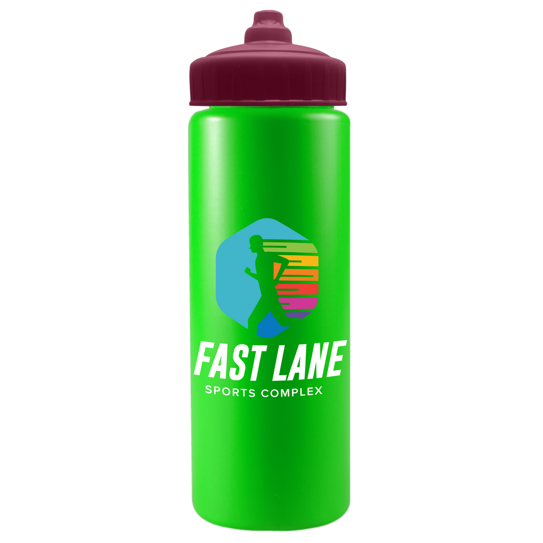 Quart Sport Bottle with Valve Lid - 32 oz.