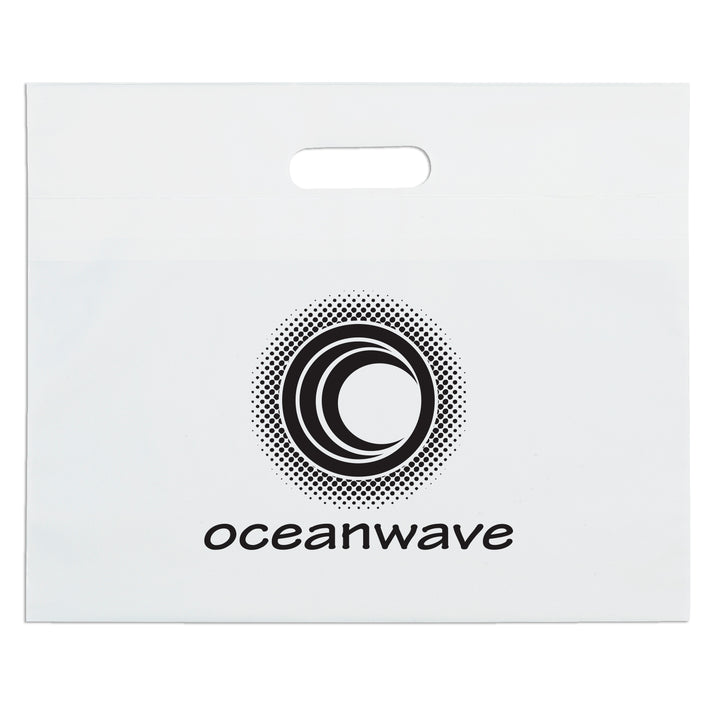 Die Cut Handle Bag - 16W x 13H - Flexo Ink Print