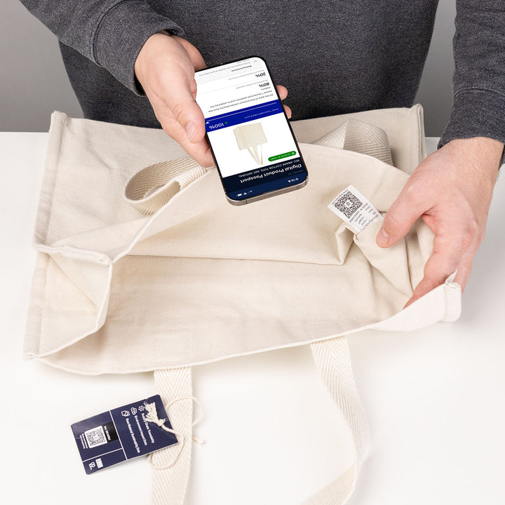 Aware™ 4 Oz. Recycled Cotton Tote Bag