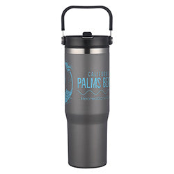 Oreno 30 oz Stainless Steel/Polypropylene Travel Tumbler