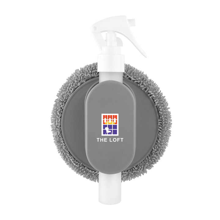 All-In-One Refillable Spray Bottle & Cleaning Cloth