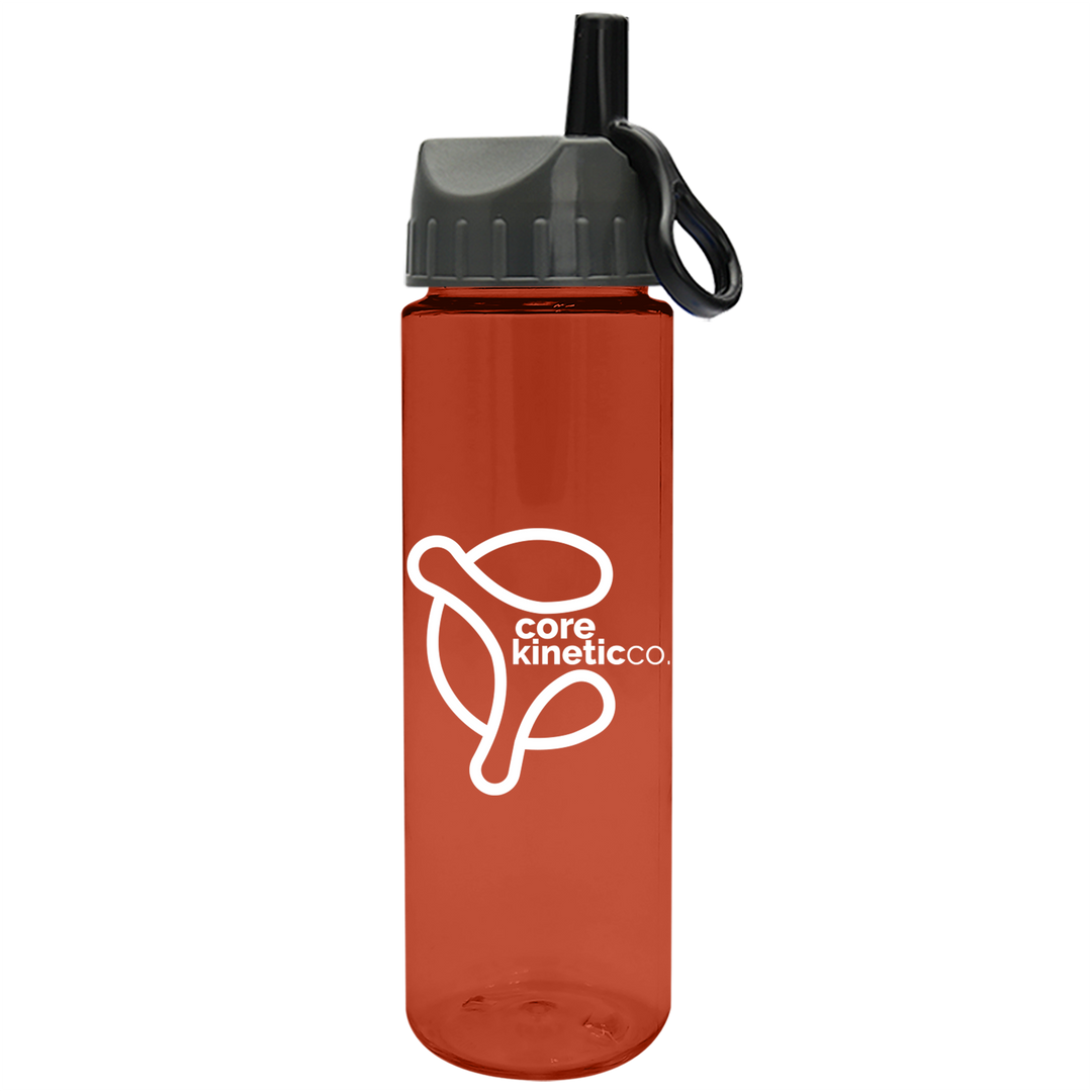 Freedom Tritan® Bottle with Ring-Straw Lid - 28 oz.