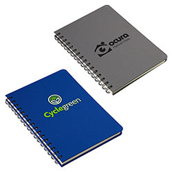 Parley Repreve® Recycled Textured Hardcover Spiral Notebook