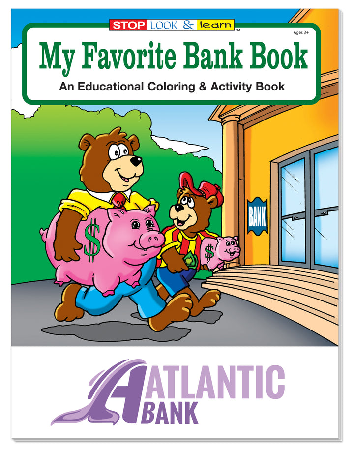 Coloring Book: My Favorite Bank