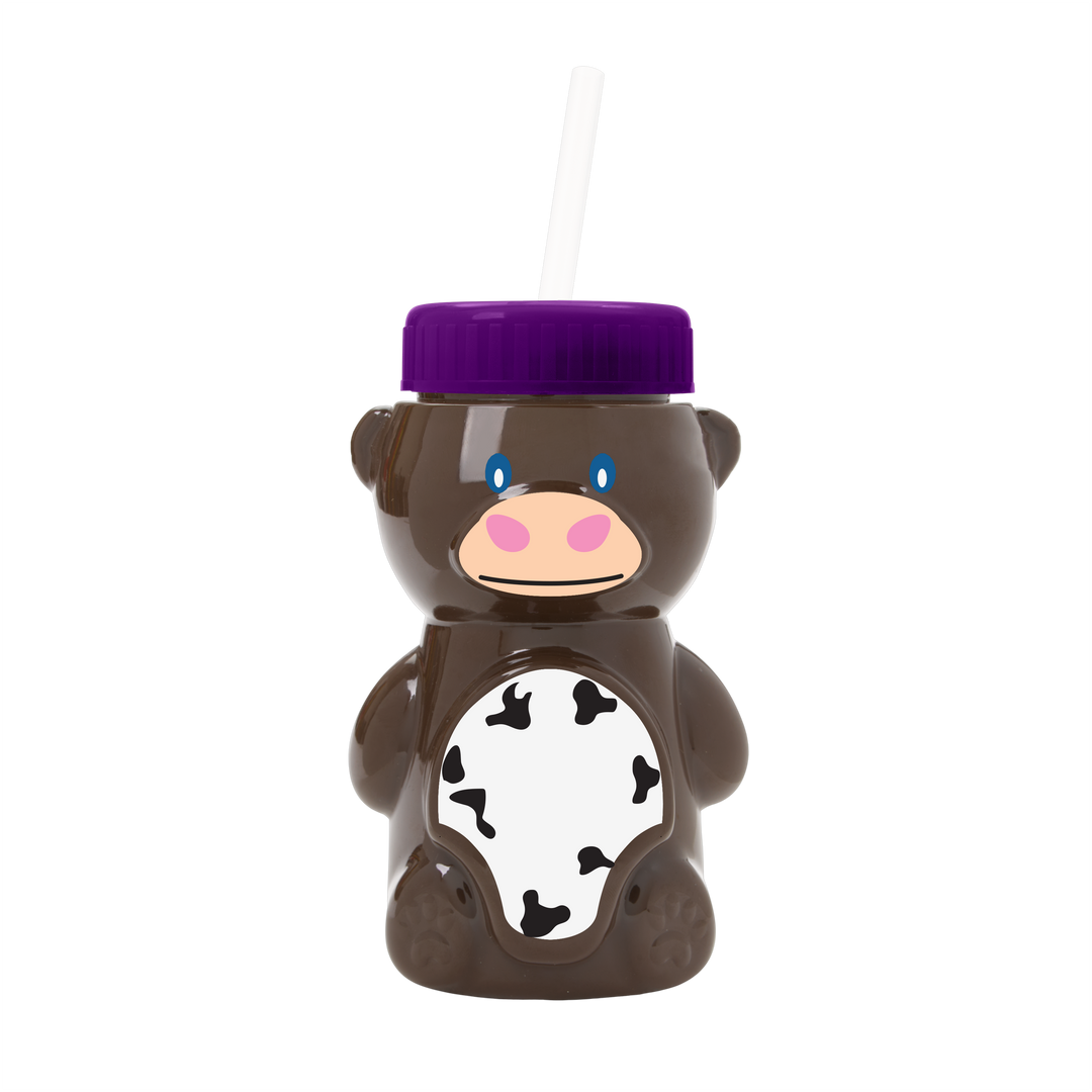 Cubbie RPET Bottle with Straw Lid - 20 oz.