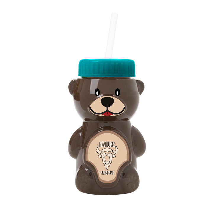 Cubbie RPET Bottle with Straw Lid - 20 oz.