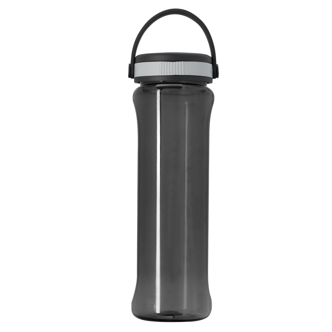 Boss Embossed RPET Bottle with Grip Lid - 26 oz.