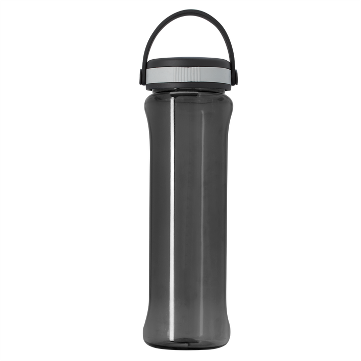 Boss Embossed RPET Bottle with Grip Lid - 26 oz.