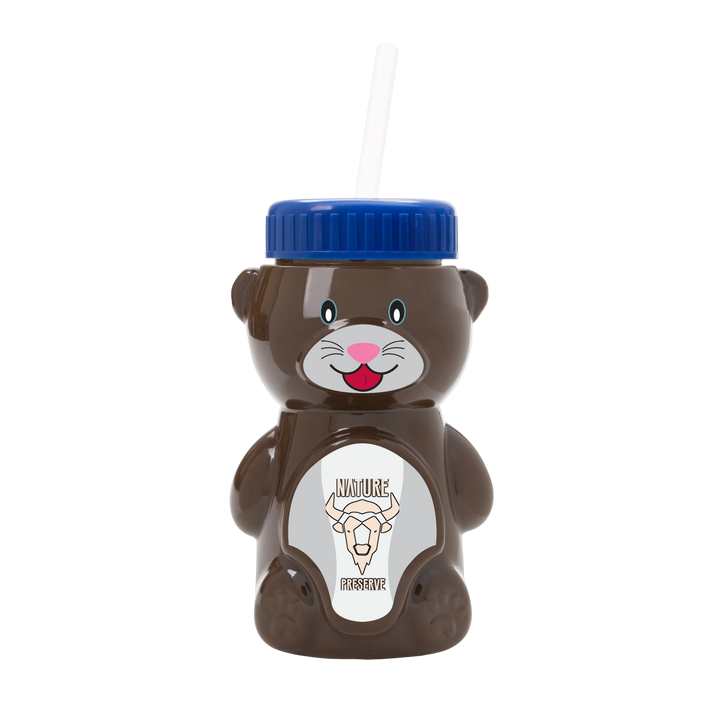 Cubbie RPET Bottle with Straw Lid - 20 oz.