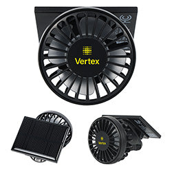 Cool Aid Solar-Powered Portable Fan With Clip