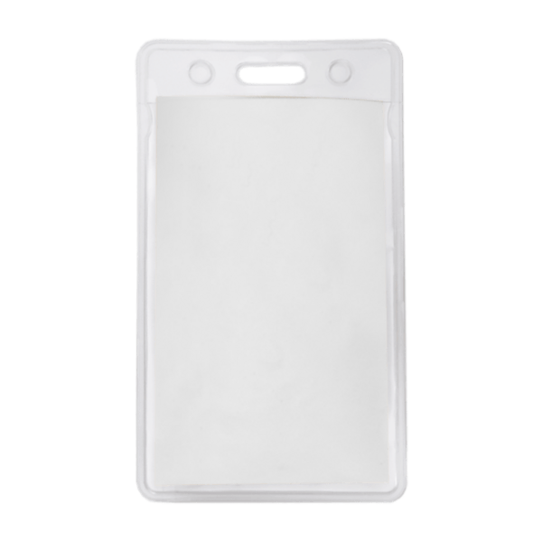 2" x 3 1/2" Blank Small Vertical Vinyl Pouch