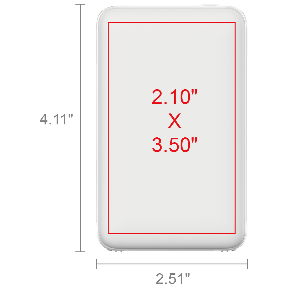 Hermosa 2.1A Output 5000mAh Card Shape Power Bank