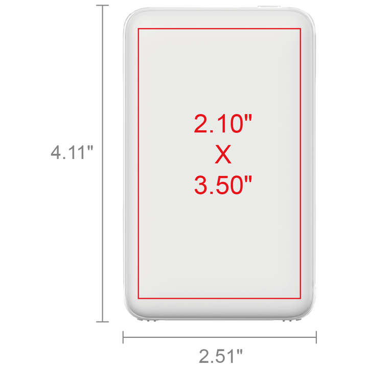 Hermosa 2.1A Output 5000mAh Card Shape Power Bank