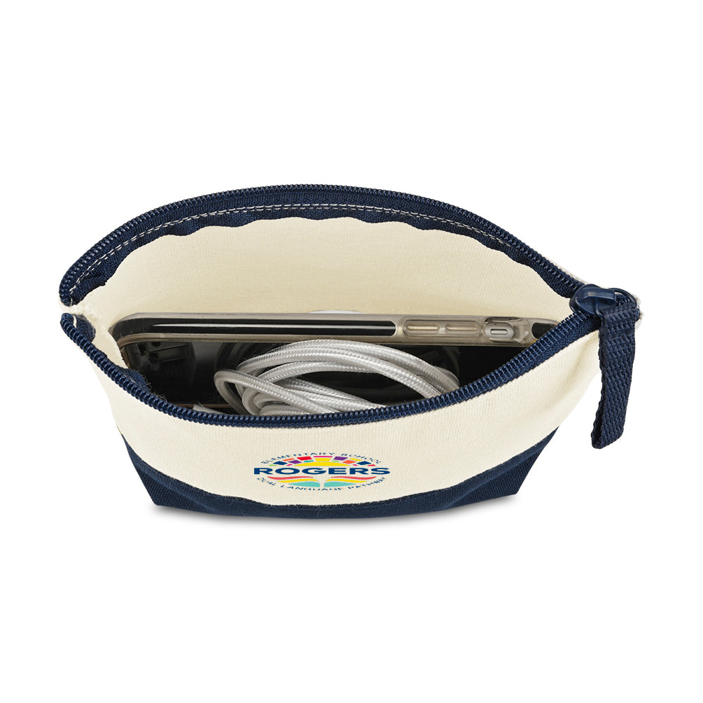 Canvas Zippered Pouch
