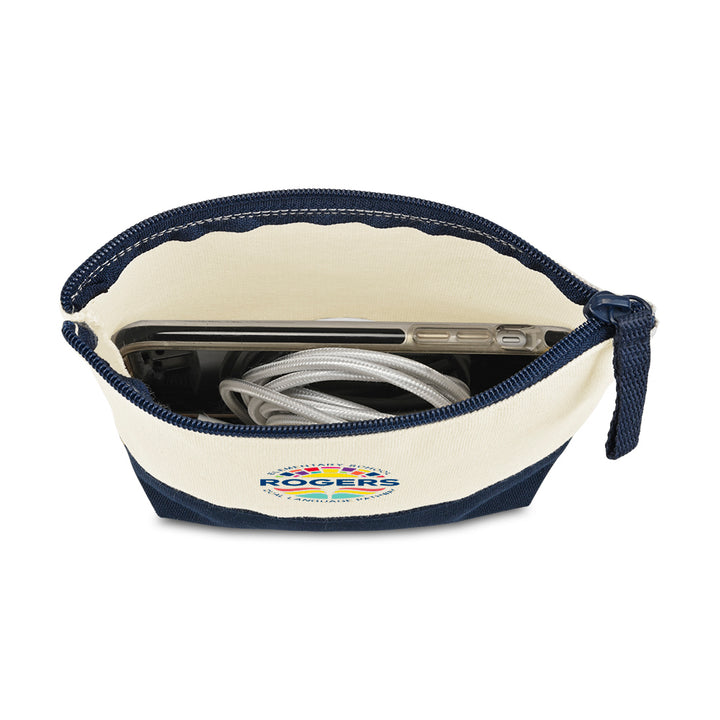 Canvas Zippered Pouch