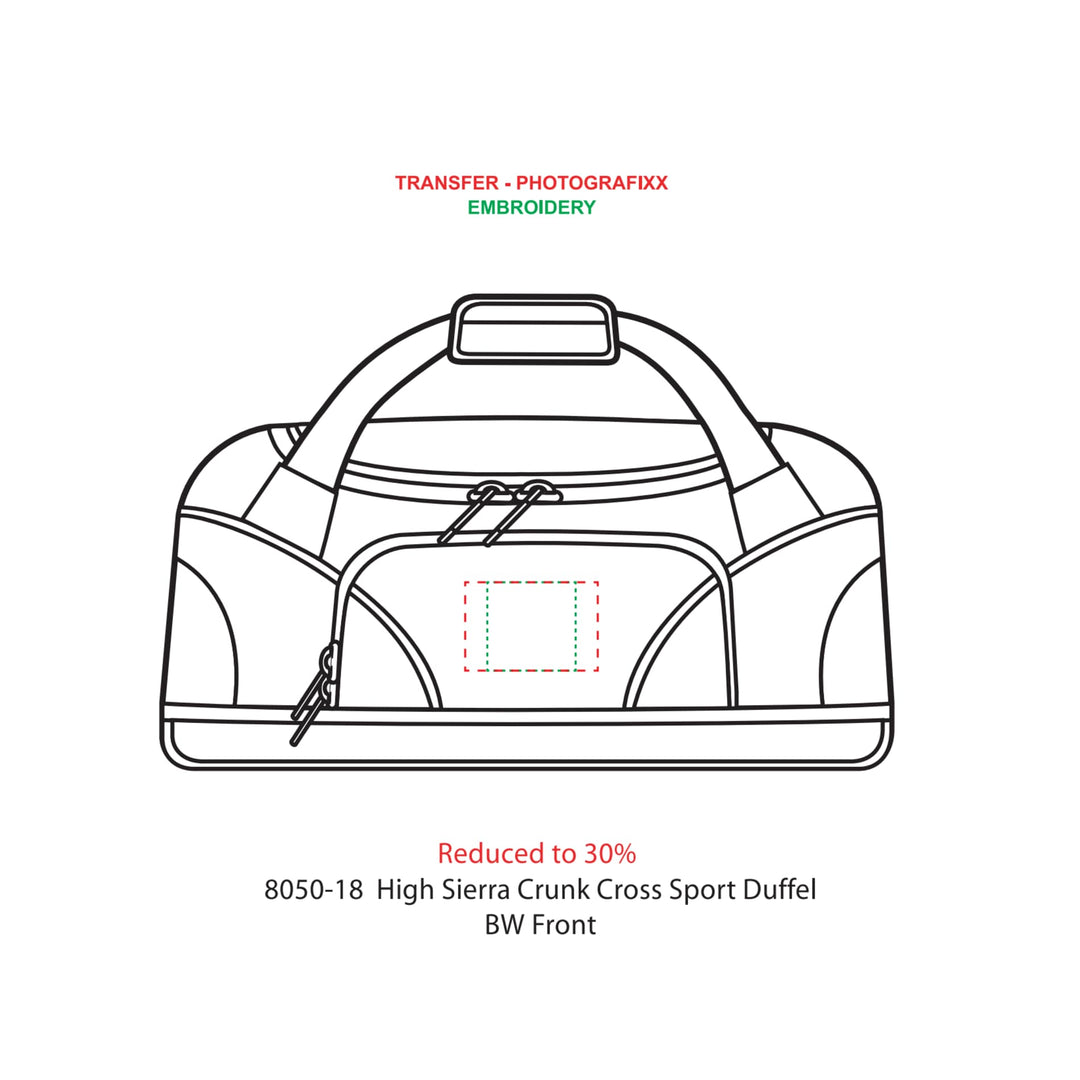 High Sierra® 24" Crunk Cross Sport Duffel Bag