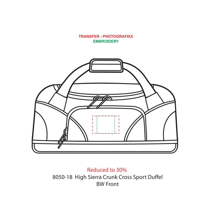High Sierra® 24" Crunk Cross Sport Duffel Bag