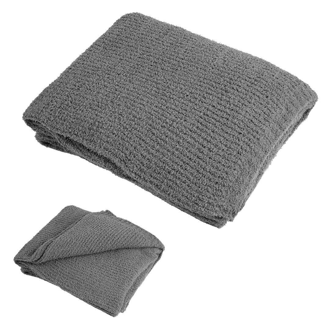 Recycled Teddy Throw Blanket