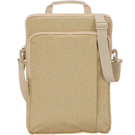 Vertical Recycled Messenger Bag