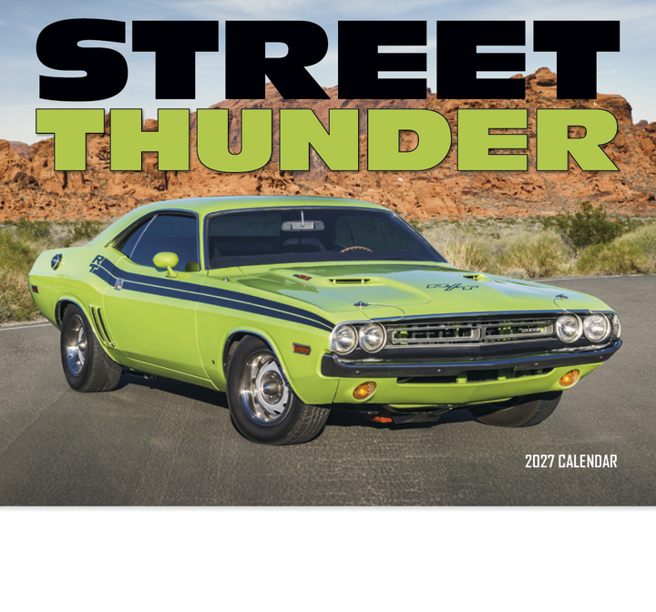 HotLine® Products Street Thunder Appointment Calendar - Stapled