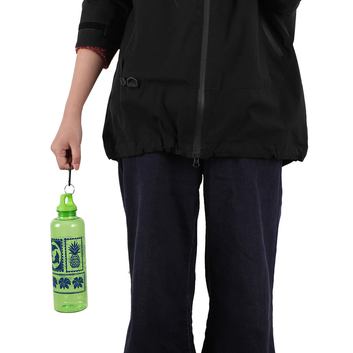 Aloha 25 oz RPET Reusable Translucent Bottle w/ Carabiner