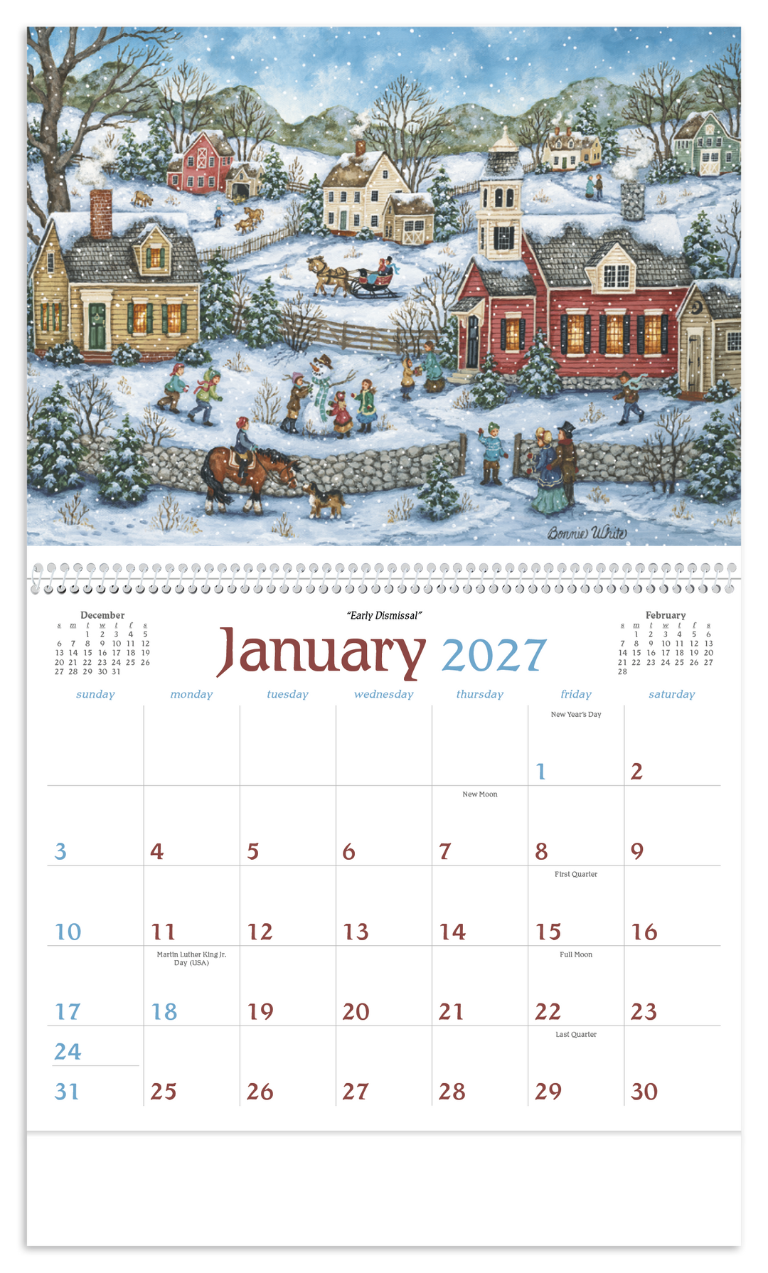 Triumph® Calendars Folk Art Calendar