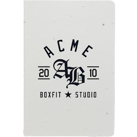 4" x 6" Seed Paper Meeting Notebook