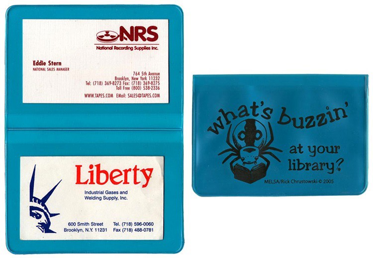 Translucent Card Case with 2 clear pockets