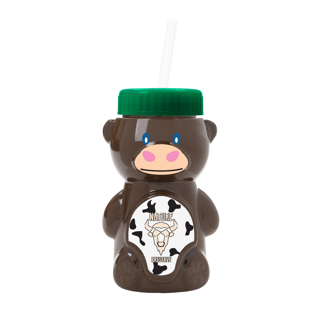 Cubbie RPET Bottle with Straw Lid - 20 oz.