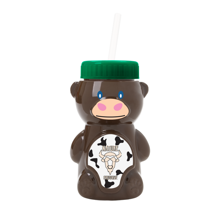 Cubbie RPET Bottle with Straw Lid - 20 oz.