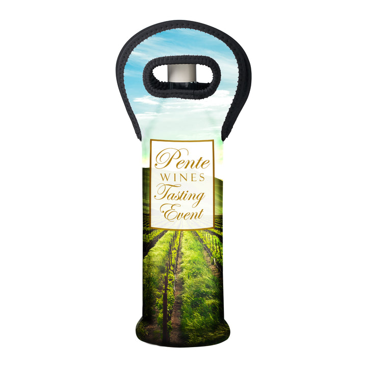 Sublimated Neoprene Wine Carrier Holder
