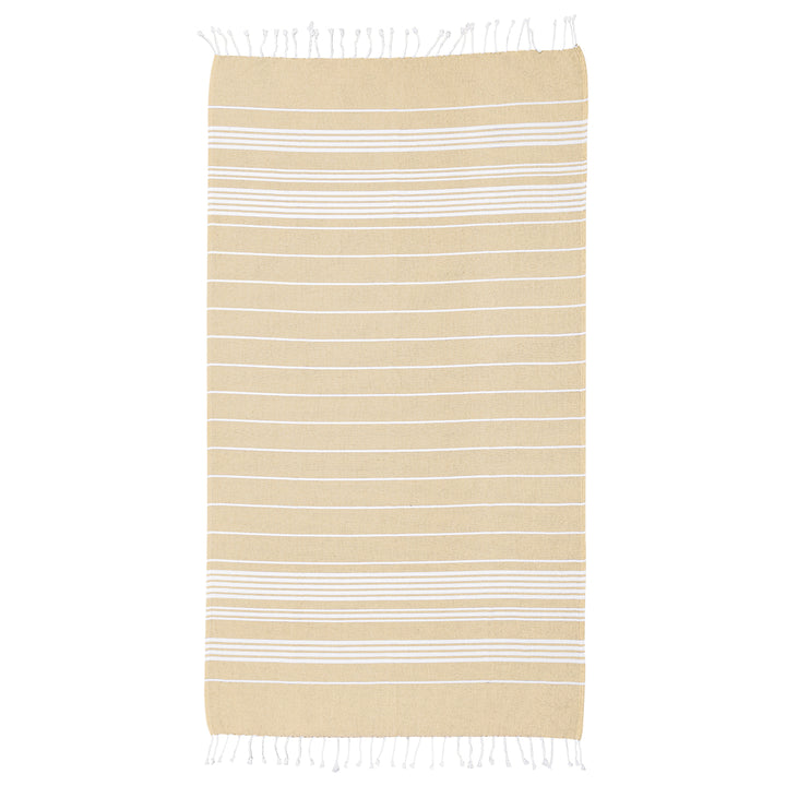 Recycled Beach Blanket With Tassel Fringe