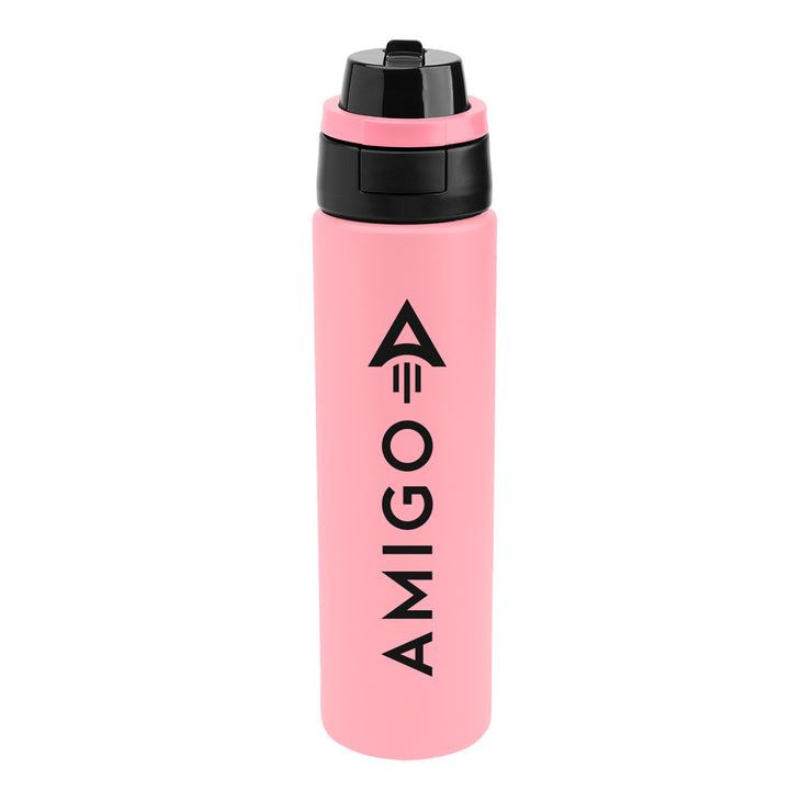 24 Oz. Pop Sip & Chug Recycled Stainless Steel Bottle