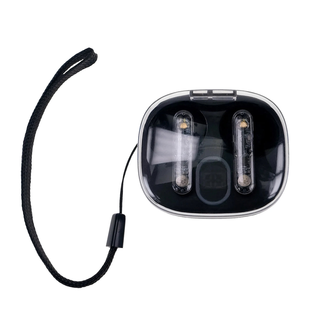 Light Up Display Lanyard Bluetooth Earbuds
