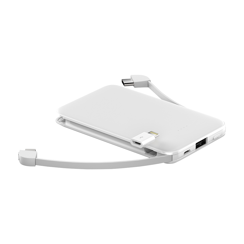 Hermosa 2.1A Output 5000mAh Card Shape Power Bank