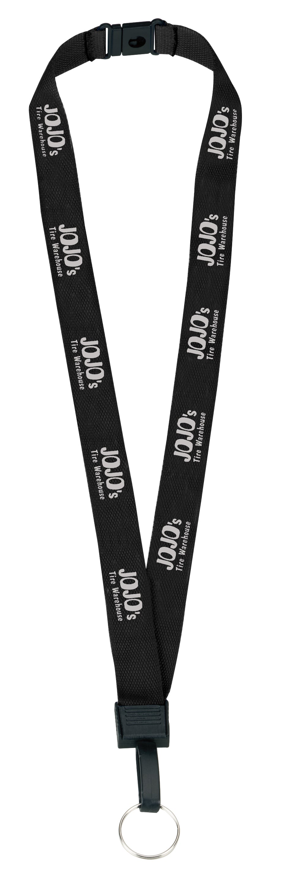 3/4" Breakaway Lanyard with Key Ring
