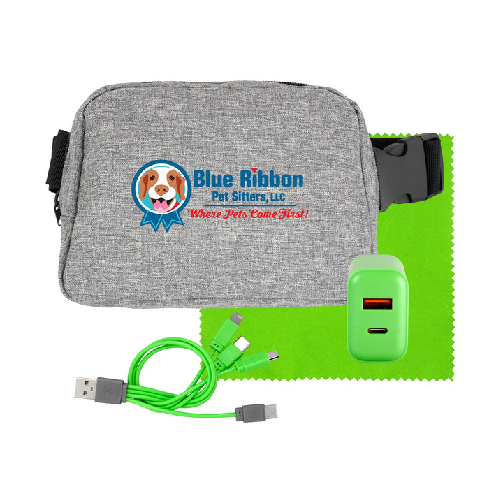 FAST CHARGER RECYCLED FANNY PACK SET