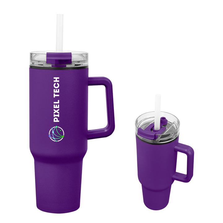 40 Oz. Full Color Quest Stainless Steel Tumbler